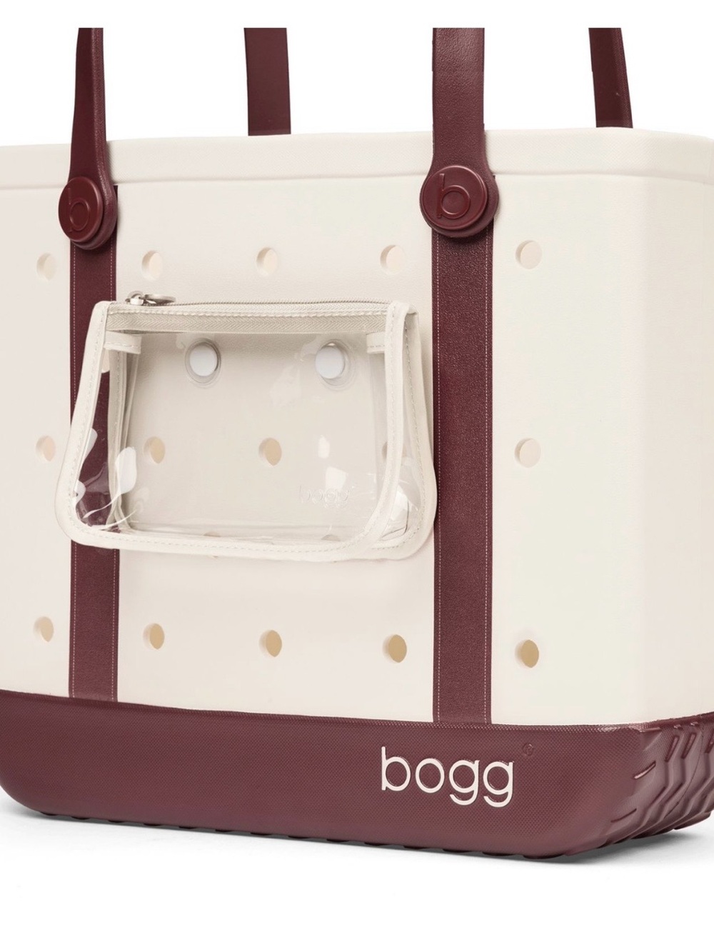 BOGG BAG Baby NEW WITH TAGS Medium "Crimson Crest" Baby Tote - Picture 5 of 5